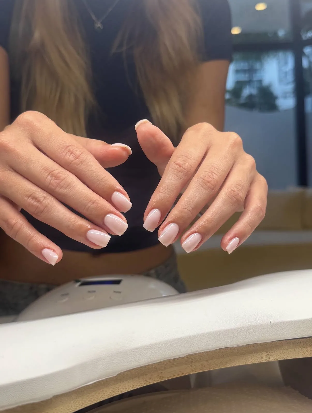 Glazed Nude Manicure