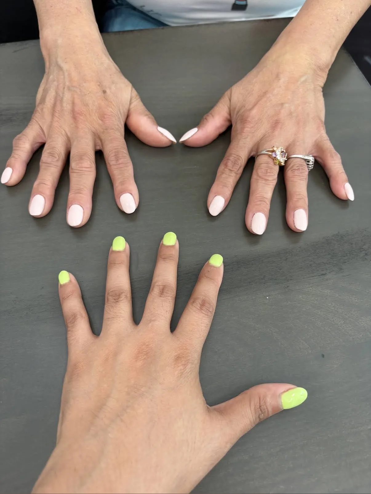 Mommy and me manicure