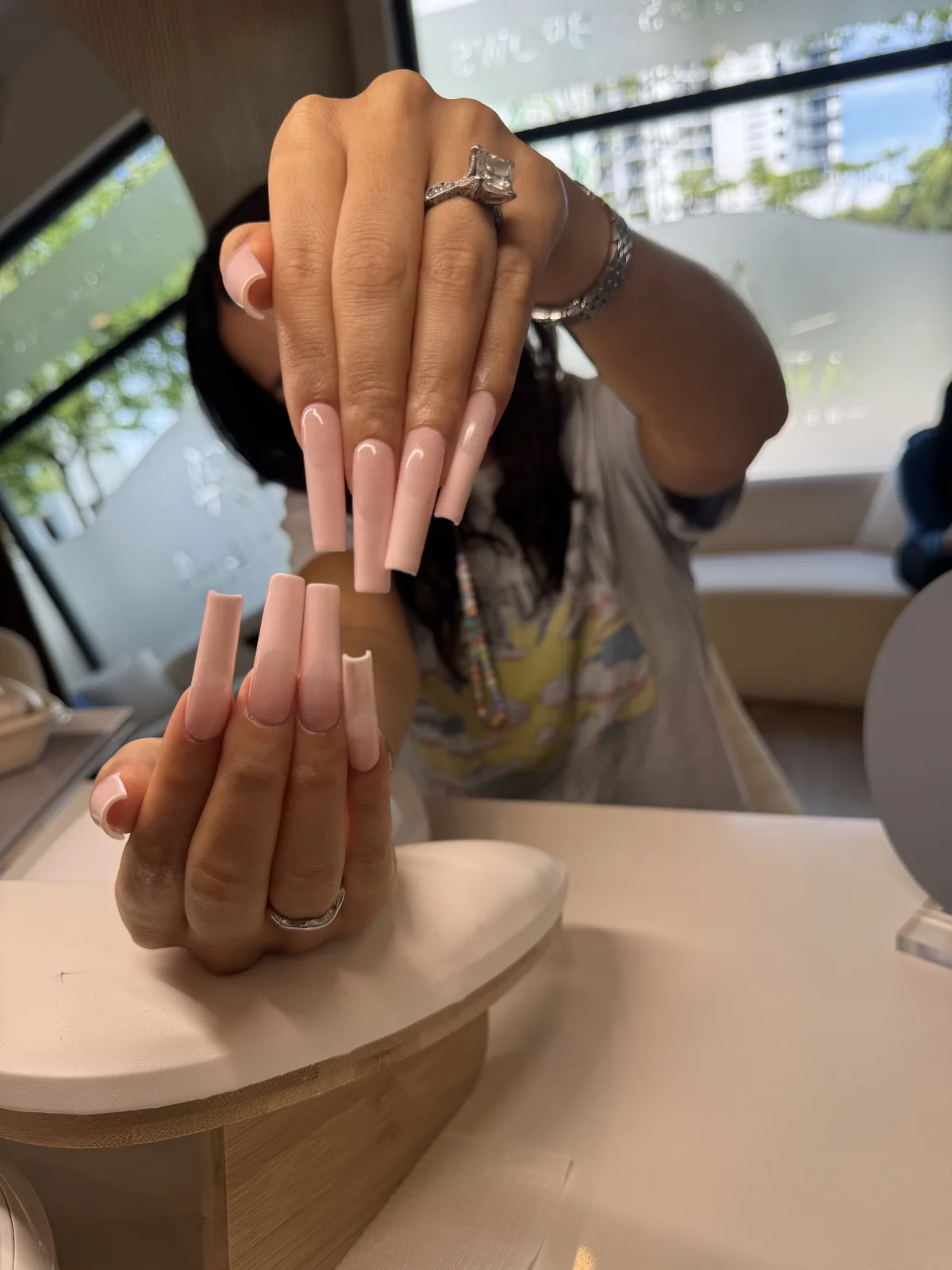 Nude Long Manicure